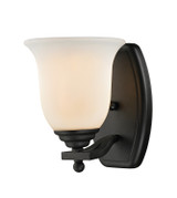 Sconces Single Glass by Z-Lite ( 224 | 703-1V-MB Lagoon ) 