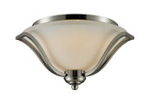 Flush Mounts Bowl Style by Z-Lite ( 224 | 704F3-BN Lagoon ) 