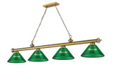 Linear/Island 4 Light + by Z-Lite ( 224 | 2306-4RB-ARG Cordon ) 