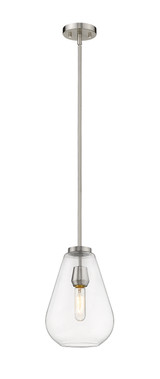 Mini Pendants Glass Down by Z-Lite ( 224 | 488P8-BN Ayra ) 