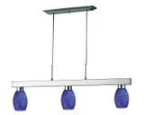 Linear/Island 3 Light Bar by Z-Lite ( 224 | 152BN-131BLUE Players ) 