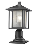 Exterior Post/Pier Head by Z-Lite ( 224 | 554PHM-533PM-BK Aspen ) 