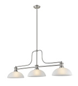 Linear/Island 3 Light Bar by Z-Lite ( 224 | 725-3BN-DWL14 Melange ) 