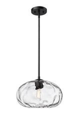 Pendants Glass Down by Z-Lite ( 224 | 490P14-MB Chloe ) 