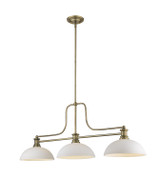 Linear/Island 3 Light Bar by Z-Lite ( 224 | 725-3HBR-DMO14 Melange ) 