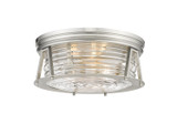 Flush Mounts Bowl Style by Z-Lite ( 224 | 491F3-BN Cape Harbor ) 