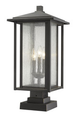 Exterior Post/Pier Head by Z-Lite ( 224 | 554PHXLS-SQPM-ORB Aspen ) 