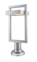 Exterior Post/Pier Head by Z-Lite ( 224 | 566PHBR-553PM-SL-LED Luttrel ) 