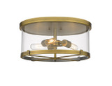 Flush Mounts Drum Shade by Z-Lite ( 224 | 3032F-RB Callista ) 