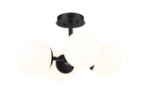 Semi-Flush Mts. Directional by Z-Lite ( 224 | 730SF4-MB Midnetic ) 