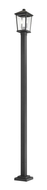Exterior Post/Pier Head by Z-Lite ( 224 | 568PHBS-536P-BK Beacon ) 