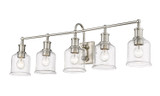Bathroom Fixtures Five+Lights by Z-Lite ( 224 | 734-5V-BN Bryant ) 