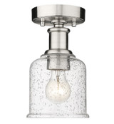 Semi-Flush Mts. Glass Down by Z-Lite ( 224 | 734F1-BN Bryant ) 