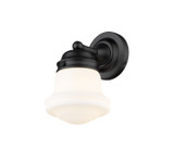 Sconces Single Glass by Z-Lite ( 224 | 735-1S-MB Vaughn ) 