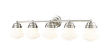 Bathroom Fixtures Five+Lights by Z-Lite ( 224 | 735-5V-BN Vaughn ) 