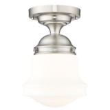 Semi-Flush Mts. Glass Down by Z-Lite ( 224 | 735F10-BN Vaughn ) 