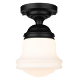 Semi-Flush Mts. Glass Down by Z-Lite ( 224 | 735F10-MB Vaughn ) 