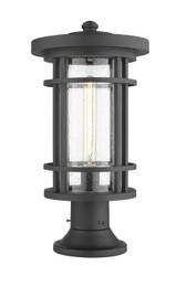 Exterior Post/Pier Head by Z-Lite ( 224 | 570PHB-553PM-BK Jordan ) 