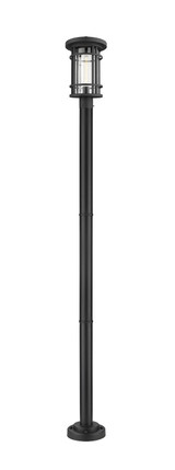 Exterior Post/Pier Head by Z-Lite ( 224 | 570PHB-567P-BK Jordan ) 