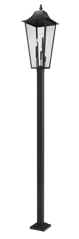 Exterior Post/Pier Head by Z-Lite ( 224 | 5008PHXXLS-536P-BK Gannon ) 