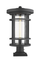 Exterior Post/Pier Head by Z-Lite ( 224 | 570PHXL-533PM-BK Jordan ) 
