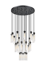 Mid. Chandeliers Multi-Port/Cascade by Z-Lite ( 224 | 740P-27R-MB Beau ) 