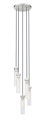 Mini Chandeliers Multi-Port/Cascade by Z-Lite ( 224 | 740P-5R-BN Beau ) 