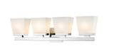 Bathroom Fixtures Four Lights by Z-Lite ( 224 | 1937-4V-CH Astor ) 