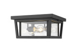 Exterior Ceiling Mount by Z-Lite ( 224 | 571F-BK Seoul ) 