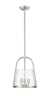 Pendants Glass Down by Z-Lite ( 224 | 3041P12-BN Archis ) 