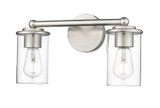 Bathroom Fixtures Two Lights by Z-Lite ( 224 | 742-2V-BN Thayer ) 