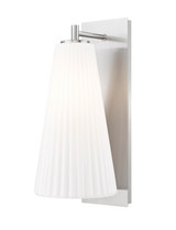 Sconces Single Glass by Z-Lite ( 224 | 3043-1SL-BN Farrell ) 
