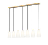 Linear/Island Multi-port/Cascade by Z-Lite ( 224 | 3043P6-7L-MGLD Farrell ) 