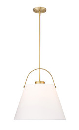 Pendants Drum Shade by Z-Lite ( 224 | 743P18-HBR Z-Studio ) 