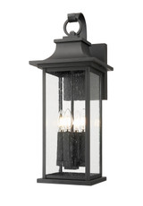 Exterior Wall Mount by Z-Lite ( 224 | 5017B-BK Tiberius ) 
