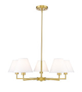 Mid. Chandeliers Candle by Z-Lite ( 224 | 744-34R-LG Leila ) 