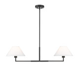 Linear/Island 2 Light Bar by Z-Lite ( 224 | 744-42L-MB Leila ) 