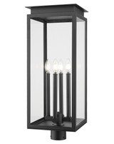 Exterior Post/Pier Head by Z-Lite ( 224 | 5018PHBR-BK Nova ) 