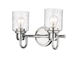 Bathroom Fixtures Two Lights by Z-Lite ( 224 | 340-2V-CH Kinsley ) 