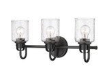 Bathroom Fixtures Three Lights by Z-Lite ( 224 | 340-3V-MB Kinsley ) 