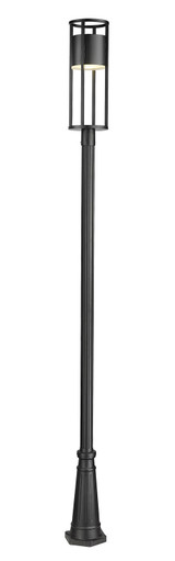 Exterior Post/Pier Head by Z-Lite ( 224 | 517PHB-519P-BK-LED Luca ) 