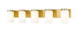 Bathroom Fixtures Five+Lights by Z-Lite ( 224 | 746-5V-LG Burk ) 