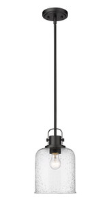 Mini Pendants Glass Down by Z-Lite ( 224 | 340P8-MB Kinsley ) 