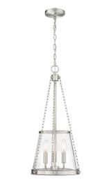 Foyer/Hall Lanterns Glass w/Frame by Z-Lite ( 224 | 341P12-BN Prescott ) 