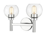 Bathroom Fixtures Two Lights by Z-Lite ( 224 | 7502-2V-CH Sutton ) 