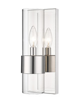 Sconces Single Glass by Z-Lite ( 224 | 343-1S-PN Lawson ) 