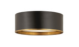 Flush Mounts Drum Shade by Z-Lite ( 224 | 2303F3-MB-RB Arlo ) 