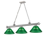 Linear/Island 3 Light Bar by Z-Lite ( 224 | 2306-3BN-ARG Cordon ) 