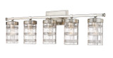 Bathroom Fixtures Five+Lights by Z-Lite ( 224 | 344-5V-BN Archer ) 