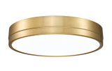 Flush Mounts Metal Shade by Z-Lite ( 224 | 1006F16-MGLD-LED Algar ) 